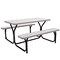 Costway Picnic Table Bench Set Outdoor Backyard Patio Garden Party Dining All Weather